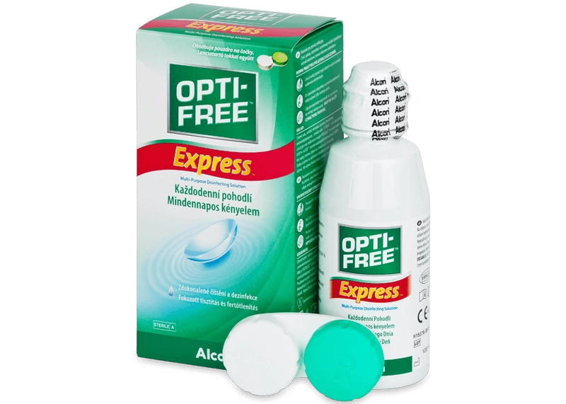 Opti-Free Express 120 ml + konteiner