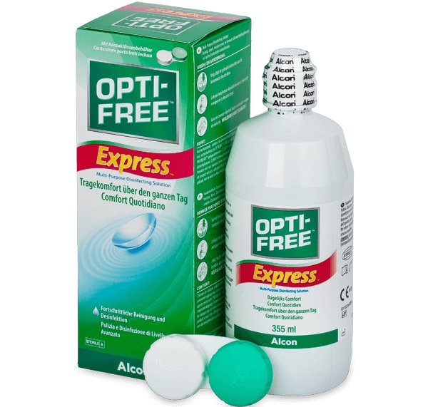 Opti-Free Express 355 ml + konteiner