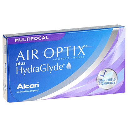 Air Optix plus HydraGlyde Multifocal 3 läätse